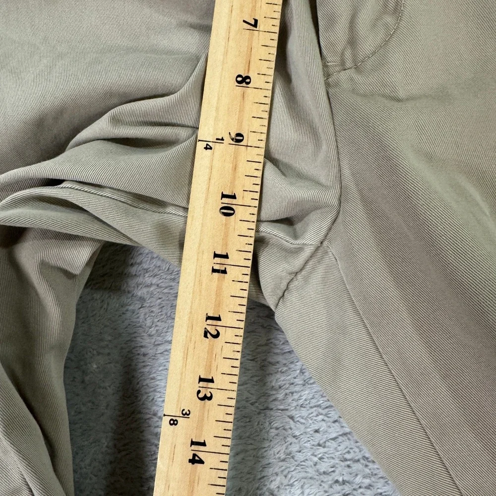 Polo Ralph Lauren Preston Pant Men 38x32 Khaki Tan Cotton Chino Trousers Classic